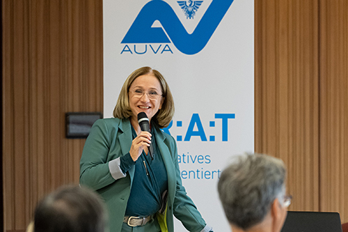 Ärztliche Leiterin des AUVA-Rehabilitationszentrums Weißer Hof Prim. Dr. Karin Gstaltner